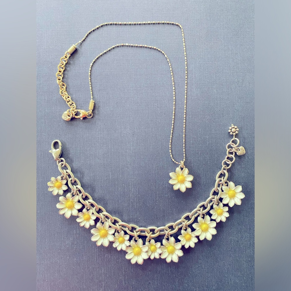 Brighton Love Daisy necklace/bracelet set